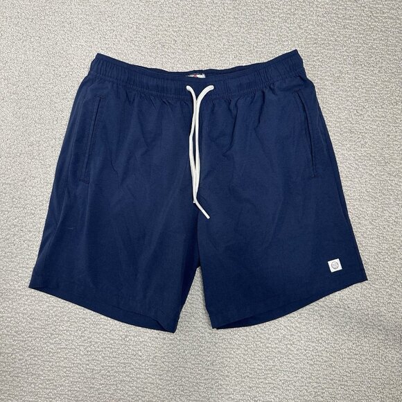 Marine Layer Shorts Small Navy Blue Swim Trunks 15620 - Picture 1 of 11